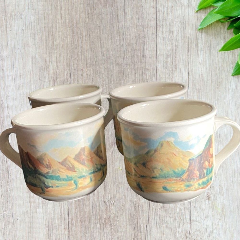 Nikko Western Coffee Cups Southwestern